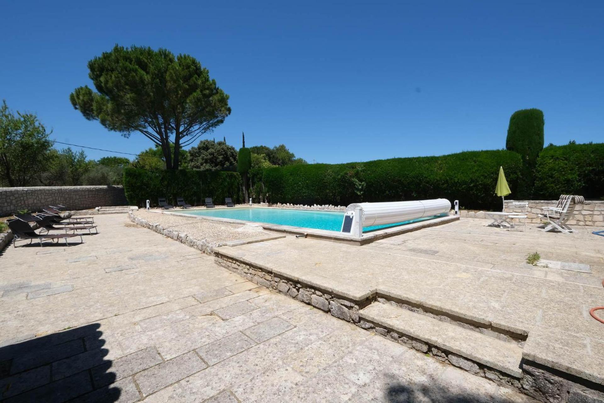 Typical Mas Provencal With Swimming Pool In A Small Hamlet Near Mouries In The Alpilles In Provence- 8 Persons Villa Bagian luar foto