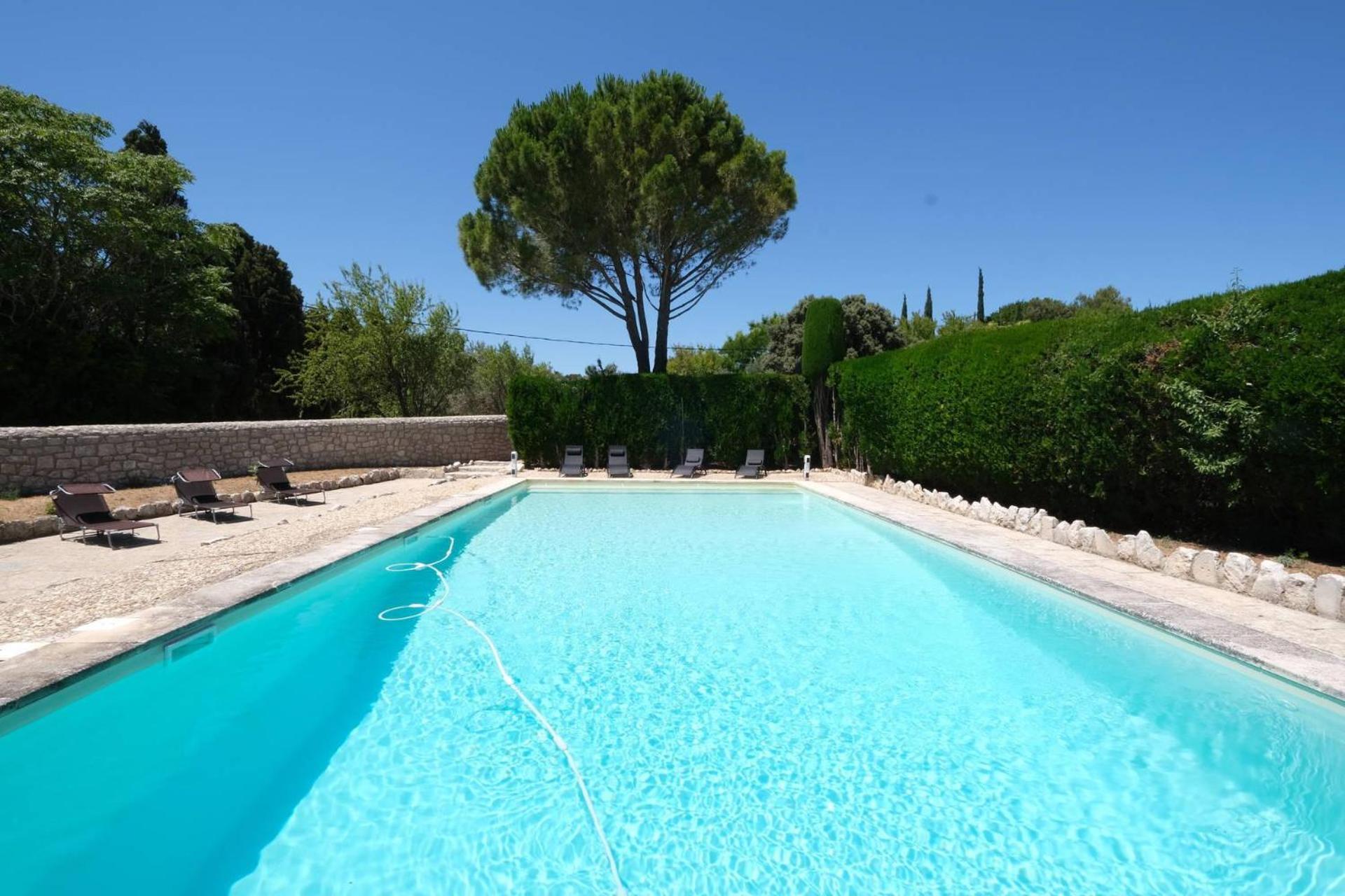 Typical Mas Provencal With Swimming Pool In A Small Hamlet Near Mouries In The Alpilles In Provence- 8 Persons Villa Bagian luar foto