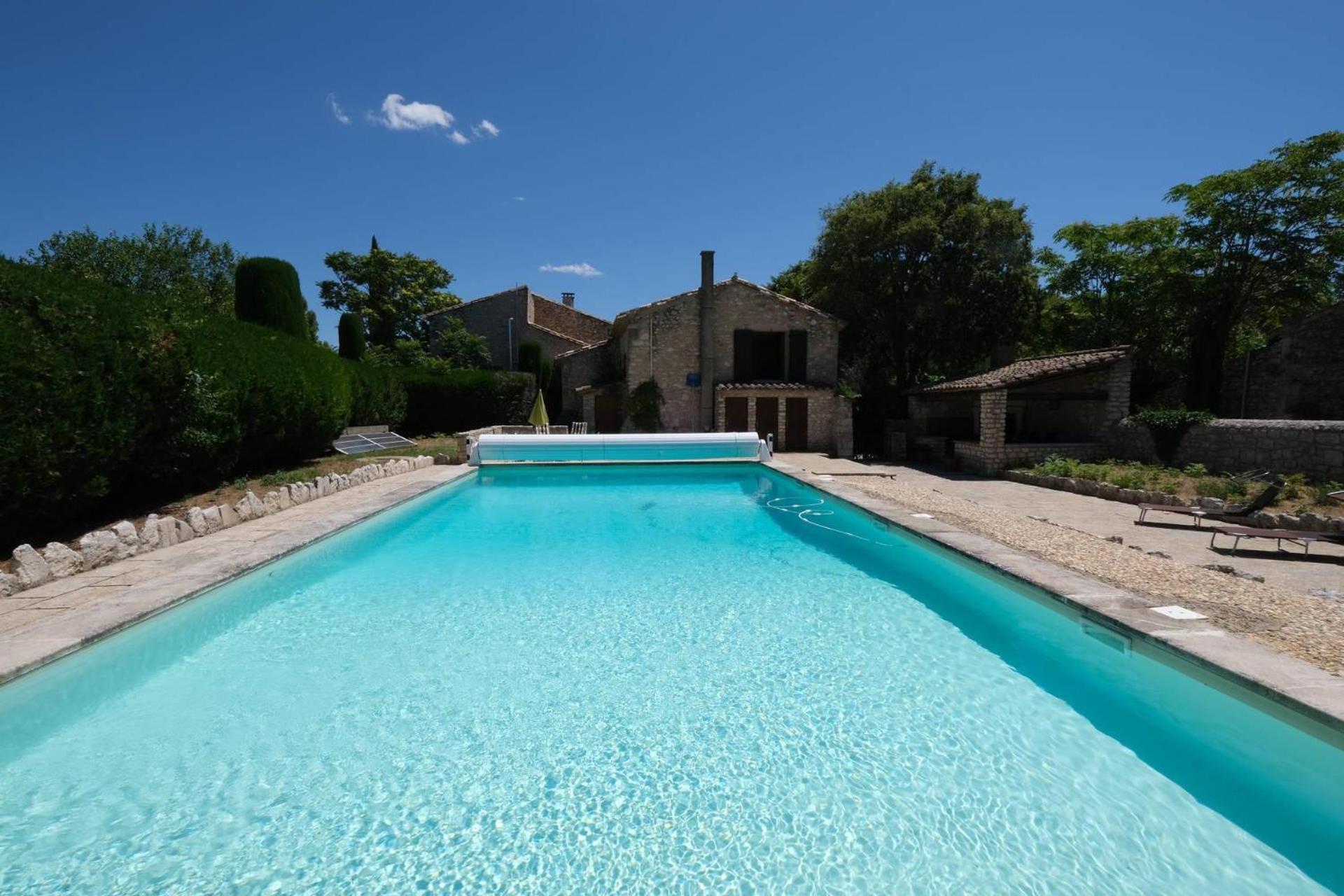 Typical Mas Provencal With Swimming Pool In A Small Hamlet Near Mouries In The Alpilles In Provence- 8 Persons Villa Bagian luar foto