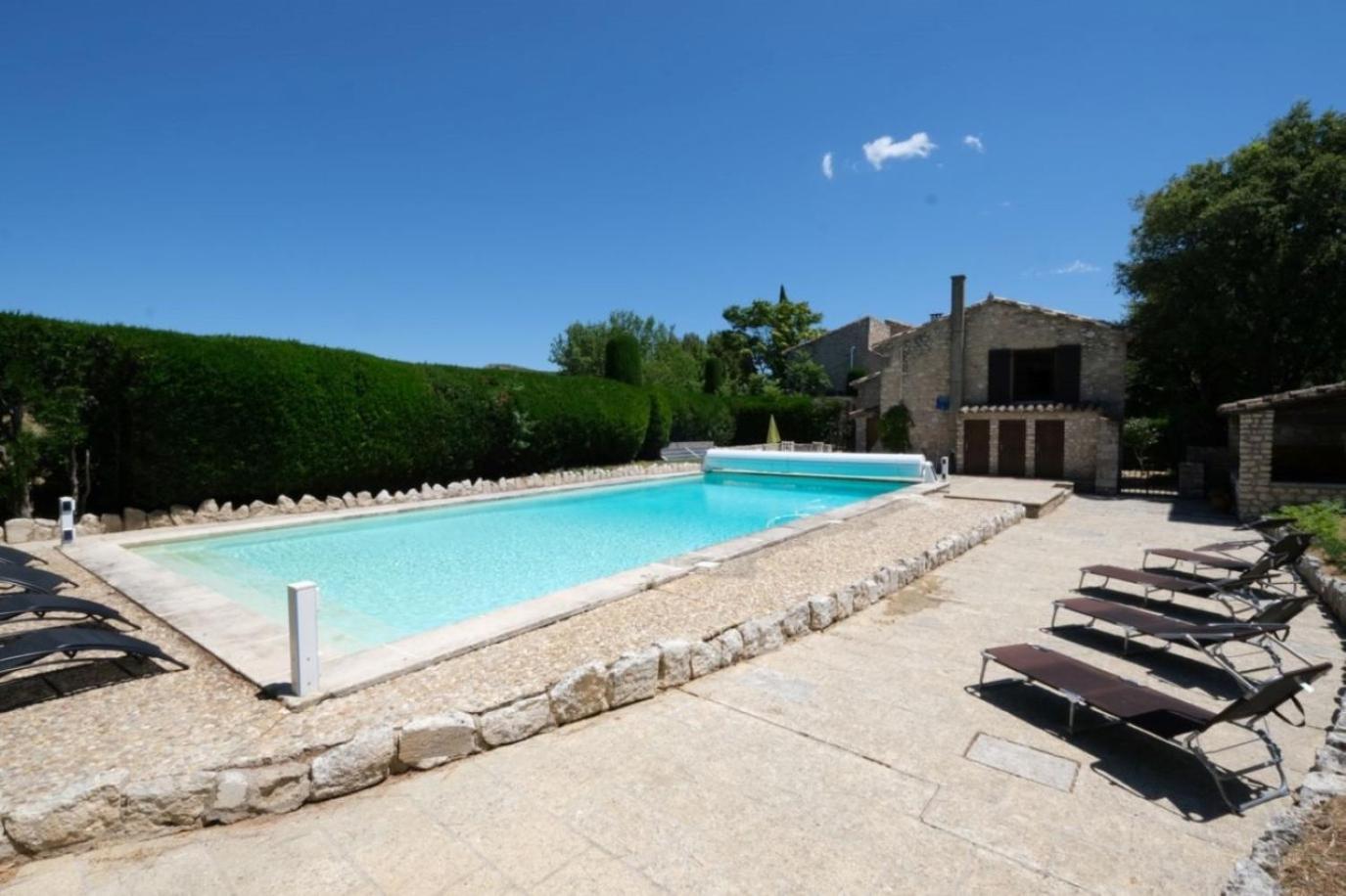 Typical Mas Provencal With Swimming Pool In A Small Hamlet Near Mouries In The Alpilles In Provence- 8 Persons Villa Bagian luar foto