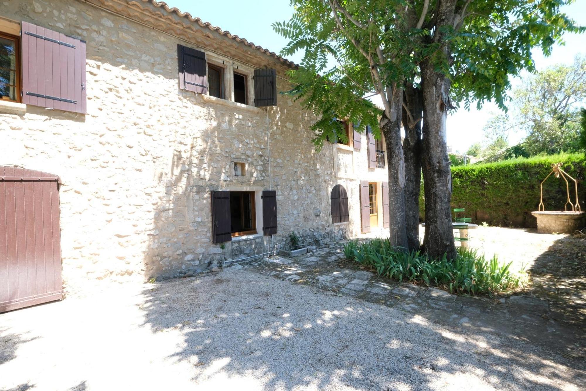 Typical Mas Provencal With Swimming Pool In A Small Hamlet Near Mouries In The Alpilles In Provence- 8 Persons Villa Bagian luar foto