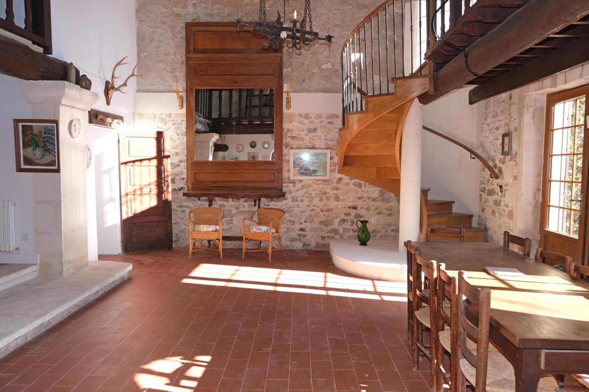 Typical Mas Provencal With Swimming Pool In A Small Hamlet Near Mouries In The Alpilles In Provence- 8 Persons Villa Bagian luar foto